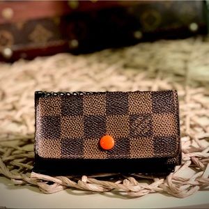🧡Louis Vuitton Damier Ebene Key Holder